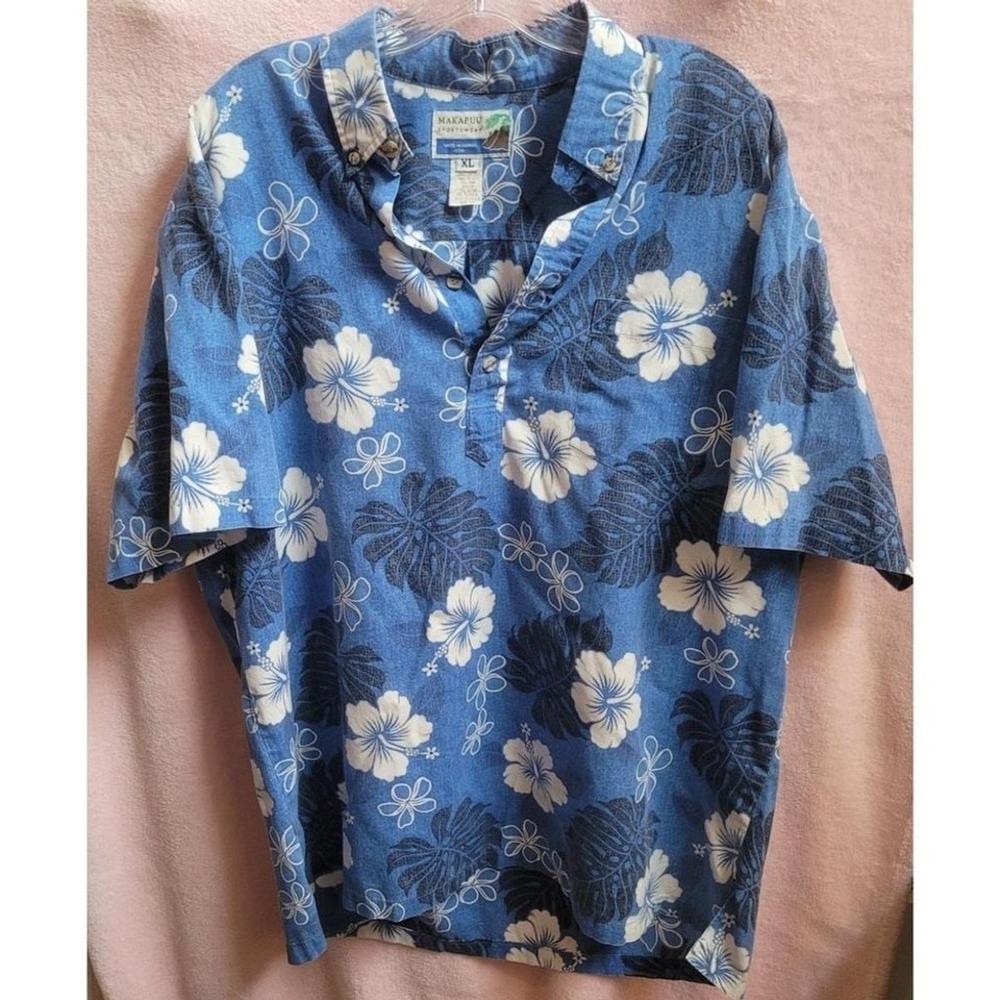 HAWAIIAN MENS XL Makapuu Sportswear Shirts - Picture 2 of 6